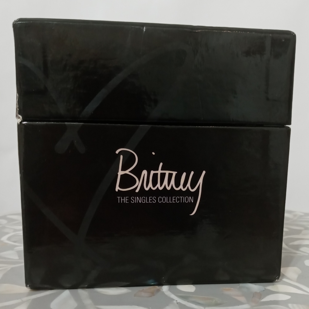Britney Spears The Singles Collection CD Box Set 29 CDs Singles 1 DVD